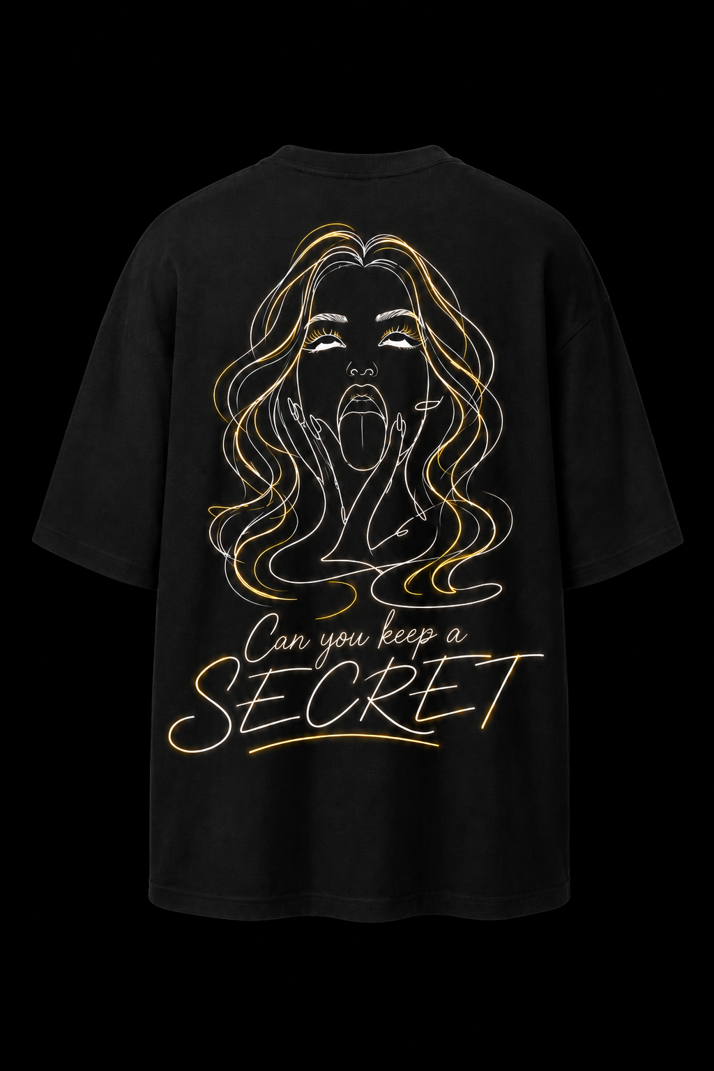 "Keep it Secret" Oversized T-shirt
